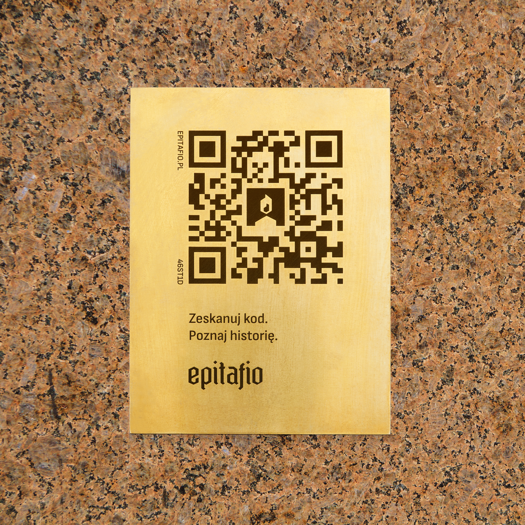 Epitafio Standard - Mosiądz