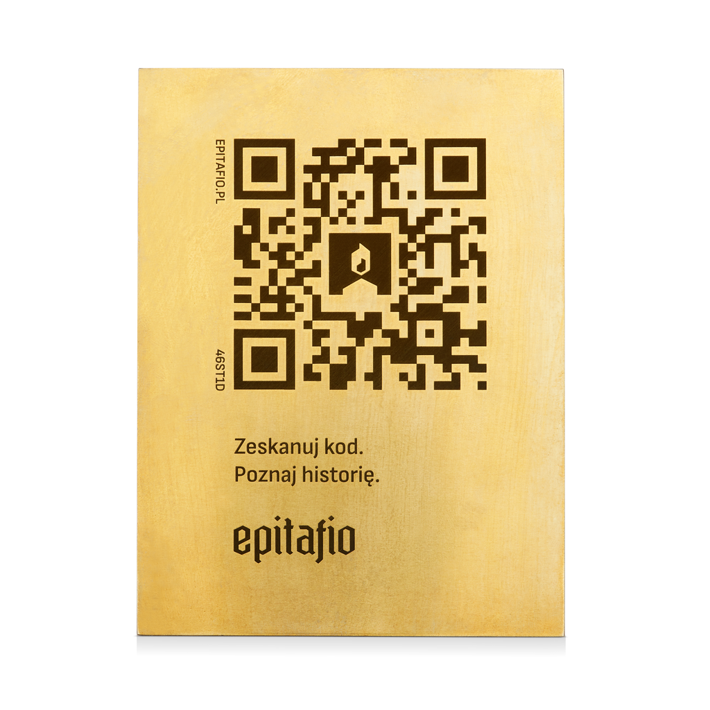 Epitafio Standard - Mosiądz