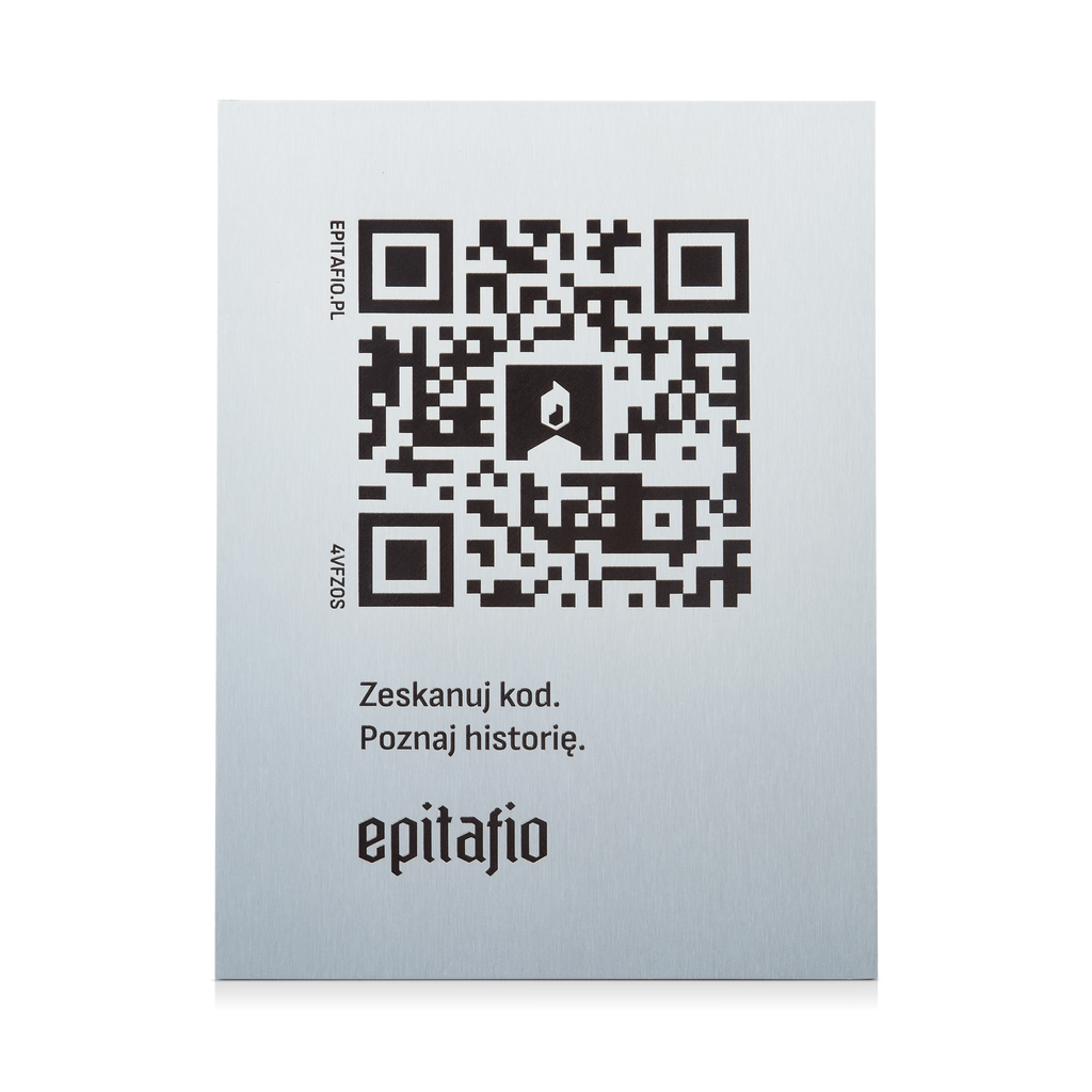 Epitafio Standard - Stal nierdzewna