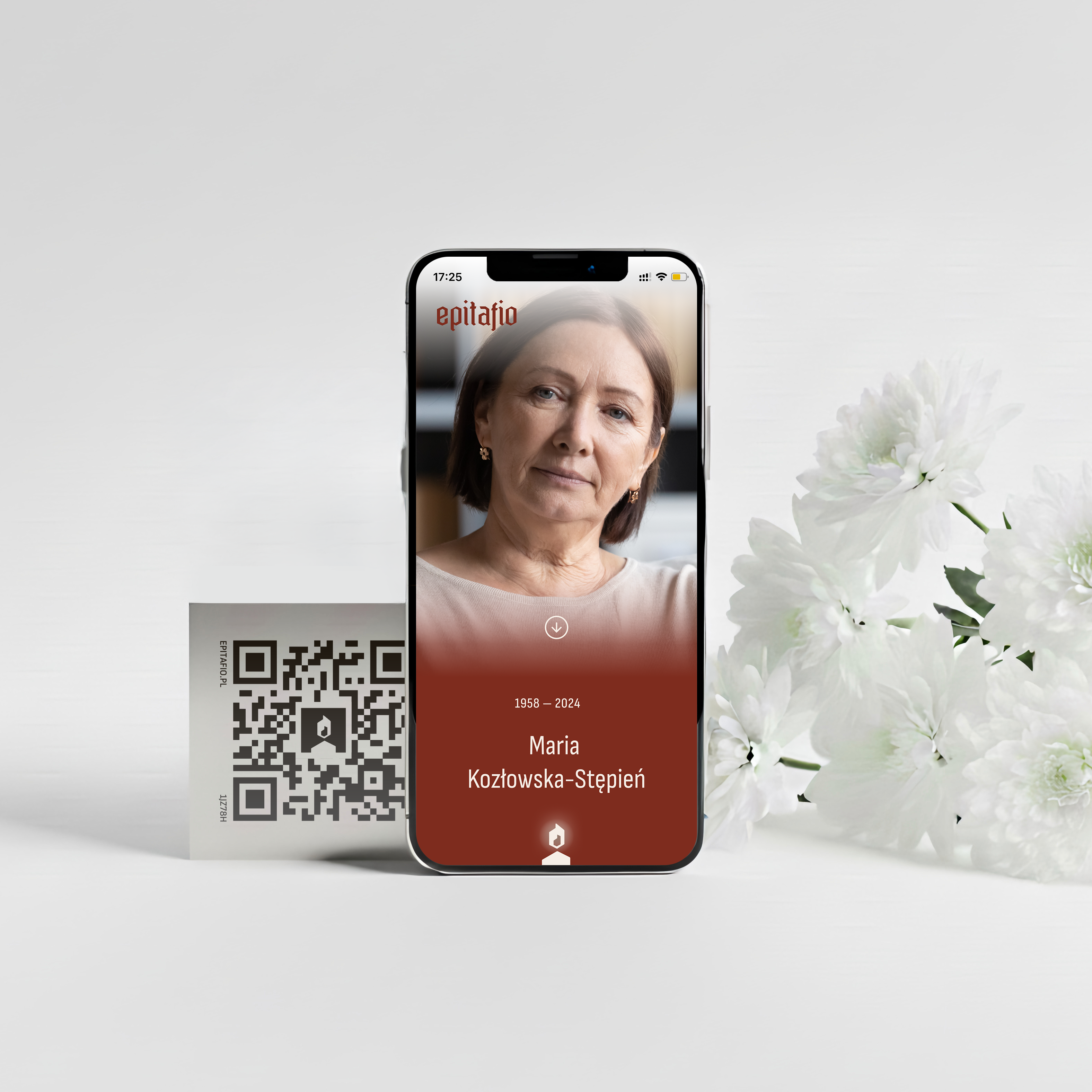 Epitafio Mini - Stal nierdzewna